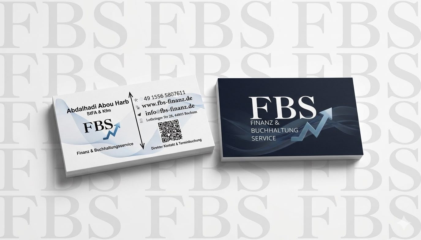 Beispiel eines Visitenkartenprojekts von on-spec