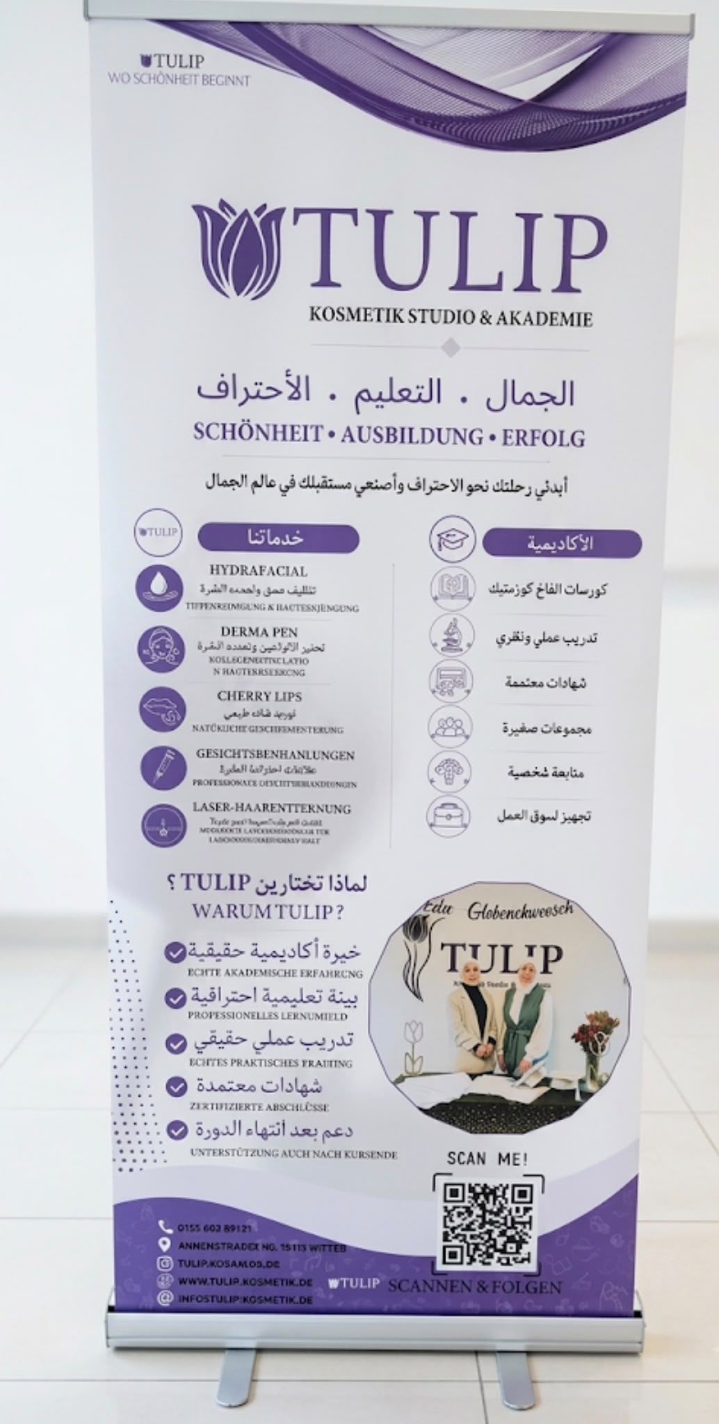 Beispiel eines Roll-ups von on-spec